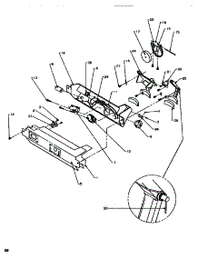12 - Ice & Water Cavity parts for Amana Refrigerator SXD520SW / P1182401W W from AppliancePartsPros.com