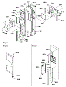 05 - Fz Door parts for Amana Refrigerator SXD520TE / P1313701W E from AppliancePartsPros.com