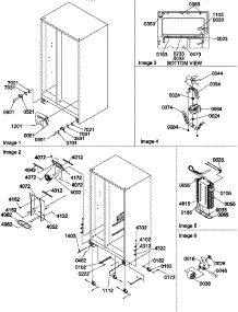 04 - Drain System, Rollers, And Evap Assy parts for Amana Refrigerator SXD520TW / P1313701W W from AppliancePartsPros.com
