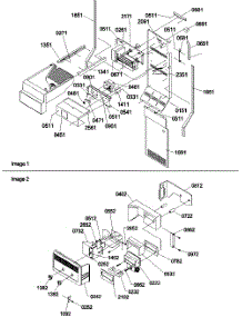 09 - Ice Maker / Control Assy parts for Amana Refrigerator SXD524VE / P1320401W E from AppliancePartsPros.com
