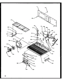 11 - Machine Compartment parts for Amana Refrigerator SXDE27NPE / P1162207W E from AppliancePartsPros.com