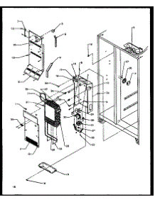 05 - Evap And Air Handling parts for Amana Refrigerator SXDE27NW / P1162203W W from AppliancePartsPros.com