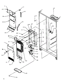 04 - Evap And Air Handling parts for Amana Refrigerator SXDE27QL / P1162208W L from AppliancePartsPros.com
