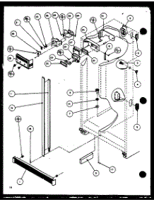 07 - Ref parts for Amana Refrigerator SZ22MBW / P1120610W W from AppliancePartsPros.com