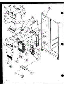 04 - Fz Evap And Air Handling parts for Amana Refrigerator SZ25M2L / P1154903W L from AppliancePartsPros.com