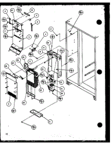 04 - Fz Evap And Air Handling parts for Amana Refrigerator SZ25ML / P1120709W L from AppliancePartsPros.com