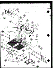 06 - Machine Compartment - Pan Comp parts for Amana Refrigerator SZ25ML / P1120709W L from AppliancePartsPros.com