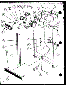 08 - Ref parts for Amana Refrigerator SZ25MW / P1120710W W from AppliancePartsPros.com