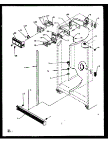 11 - Ref Fz Controls And Cabinet Parts parts for Amana Refrigerator SZ25NE / P1162702W E from AppliancePartsPros.com