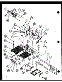 08 - Machine Compartment parts for Amana Refrigerator SZD20K / P1102504W from AppliancePartsPros.com