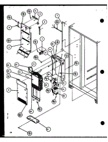 03 - Evap And Air Handling parts for Amana Refrigerator SZD20KP / P1102506W from AppliancePartsPros.com