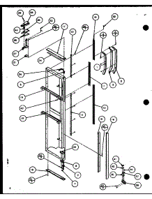 04 - Fz Door parts for Amana Refrigerator SZD20KP / P1102506W from AppliancePartsPros.com