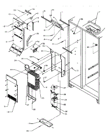 07 - Evap & Air Handling parts for Amana Refrigerator SZD22S5W / P1190414W W from AppliancePartsPros.com