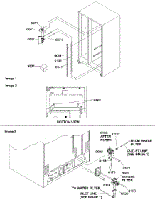 13 - Water Filter Assy parts for Amana Refrigerator SZD23VE / P1315309W E from AppliancePartsPros.com