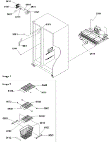 07 - Fz Shelves And Lights parts for Amana Refrigerator SZD26VL / P1315207W L from AppliancePartsPros.com