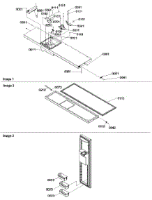 06 - Freezer Door parts for Amana Refrigerator SZD26VW / P1315207W W from AppliancePartsPros.com
