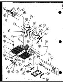 10 - Machine Compartment (Pan Comp) parts for Amana Refrigerator SZD27KBW / P1101203W W from AppliancePartsPros.com