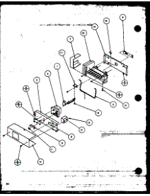 10 - Ice Maker parts for Amana Refrigerator SZD27KW / P1101201W W from AppliancePartsPros.com
