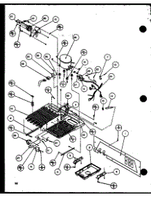 11 - Machine Compartment (Tec Comp) parts for Amana Refrigerator SZD27KW / P1101202W W from AppliancePartsPros.com