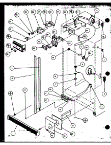 12 - Ref Controls And Cabinet Parts parts for Amana Refrigerator SZD27ML / P1124304W L from AppliancePartsPros.com
