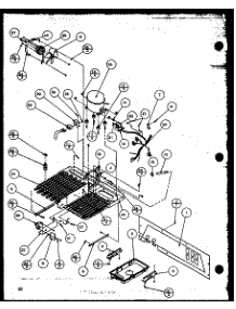 11 - Machine Compartment (Tec Comp) parts for Amana Refrigerator SZD27MPW / P1124306W W from AppliancePartsPros.com