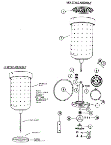 03 - Spincan parts for Hoover Washer T1009-1 from AppliancePartsPros.com