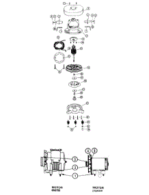 04 - Spinmotor parts for Hoover Washer T1011-1 from AppliancePartsPros.com