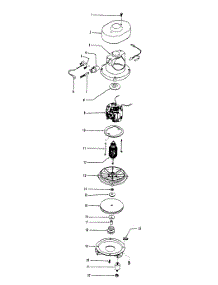 04 - Spinmotor parts for Hoover Washer T1011-161 from AppliancePartsPros.com