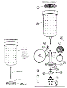 03 - Spincan parts for Hoover Washer T1011-6 from AppliancePartsPros.com