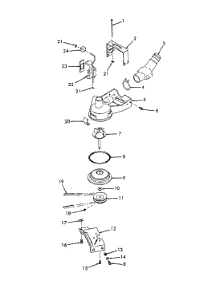 04 - Spincan, Pumpbelt parts for Hoover Washer T1023-6 from AppliancePartsPros.com