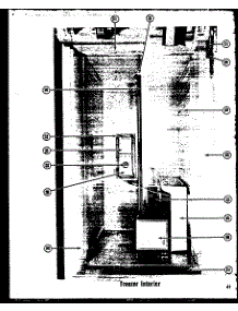 04 - Fz Interior parts for Amana Refrigerator T-17D from AppliancePartsPros.com