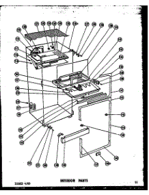 03 - Interior Parts parts for Amana Refrigerator T17F-1 from AppliancePartsPros.com