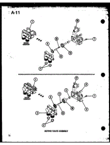 08 - Mixing Valve Assy parts for Amana Washer TAA200 / P7575113W from AppliancePartsPros.com