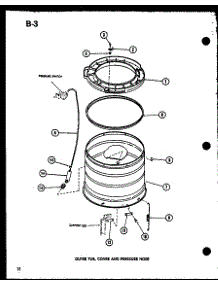 10 - Outer Tub parts for Amana Washer TAA200 / P7575113W from AppliancePartsPros.com