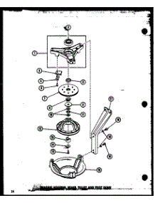02 - Bearing Housing parts for Amana Washer TAA300 / P7575114W from AppliancePartsPros.com