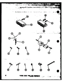 11 - Power Cord parts for Amana Washer TAA300 / P7575114W from AppliancePartsPros.com