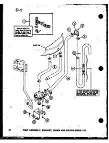 12 - Pump Assy parts for Amana Washer TAA300 / P7575112W from AppliancePartsPros.com