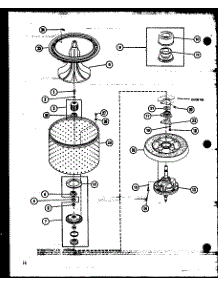 06 - Page 5 parts for Amana Washer TAA3001 / P7704006W from AppliancePartsPros.com