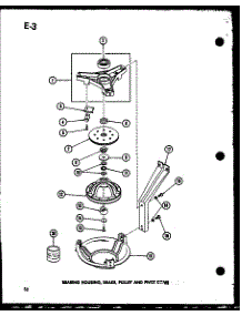 02 - Breaking Housing parts for Amana Washer TAA400 / P7575115W from AppliancePartsPros.com