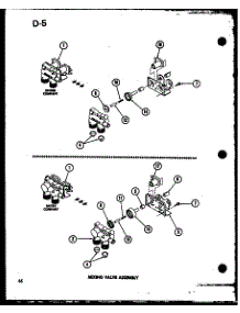 08 - Mixing Valve Assy parts for Amana Washer TAA400 / P7575115W from AppliancePartsPros.com
