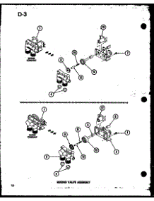 08 - Mixing Valve Assy parts for Amana Washer TAA400 / P7575105W from AppliancePartsPros.com