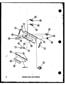 04 - Control Panel And Controls parts for Amana Washer TAA600 / P7575110W from AppliancePartsPros.com