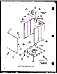 10 - Page 29 parts for Amana Washer TAA600 / P7575110W from AppliancePartsPros.com