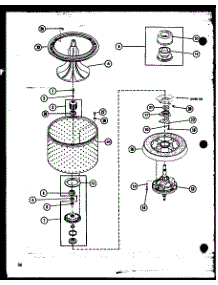 06 - Page 17 parts for Amana Washer TAA6001 / P7704009W from AppliancePartsPros.com