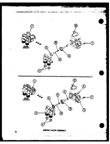 03 - Mixing Valve Assy parts for Amana Washer TAA8001 / P7704010W from AppliancePartsPros.com