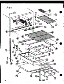 02 - Page 3 parts for Amana Refrigerator TC18F / P7528819W from AppliancePartsPros.com