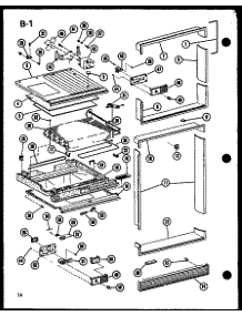 03 - Page 5 parts for Amana Refrigerator TC18F / P7528819W from AppliancePartsPros.com