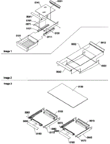 09 - Shelving Assemblies parts for Amana Refrigerator TC18VL / P1315704W L from AppliancePartsPros.com