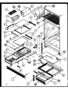 04 - Page 3 parts for Amana Refrigerator TC20QL / P1111708W L from AppliancePartsPros.com