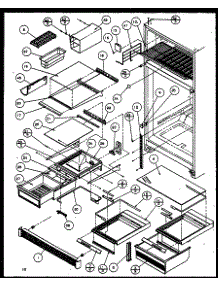 04 - Page 4 parts for Amana Refrigerator TC22QW / P1114903W W from AppliancePartsPros.com